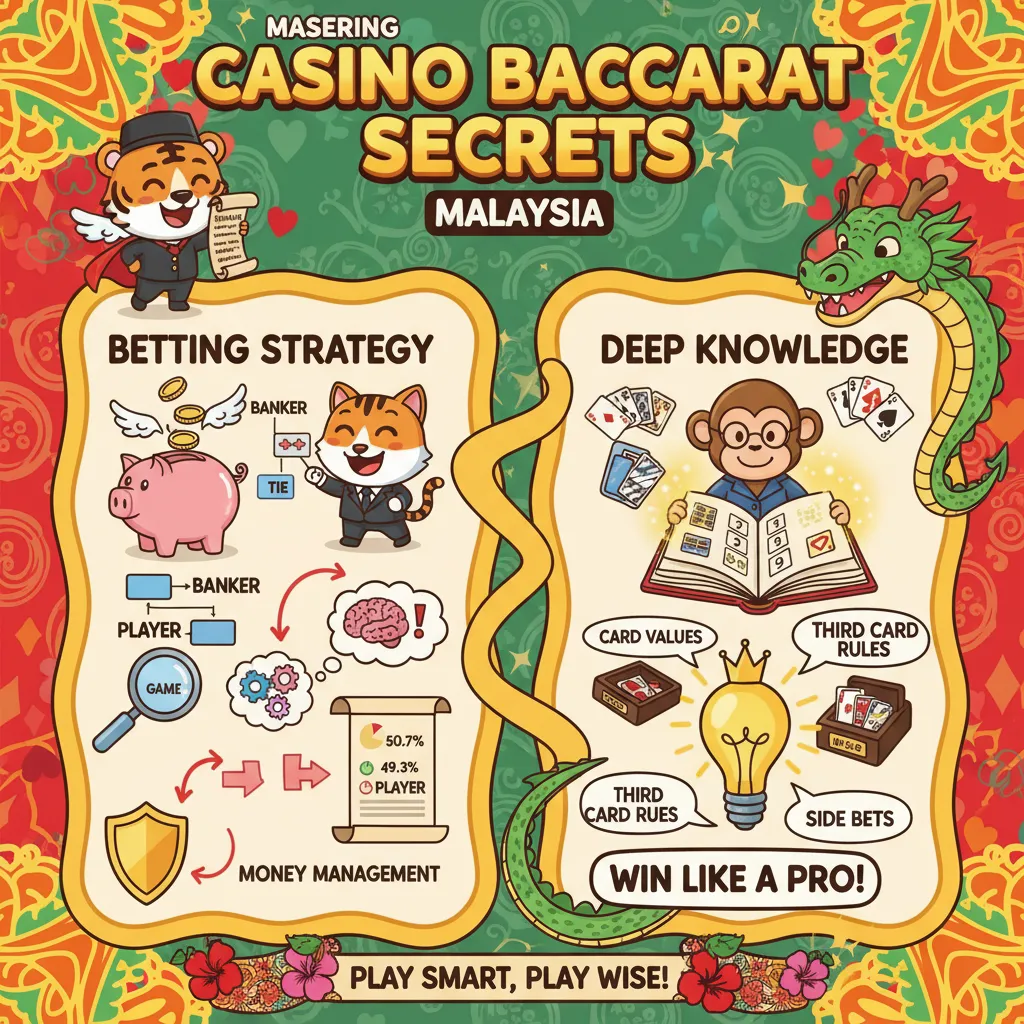 Mastering Casino Baccarat Games Malaysia: Betting Strategy & RTP Rates